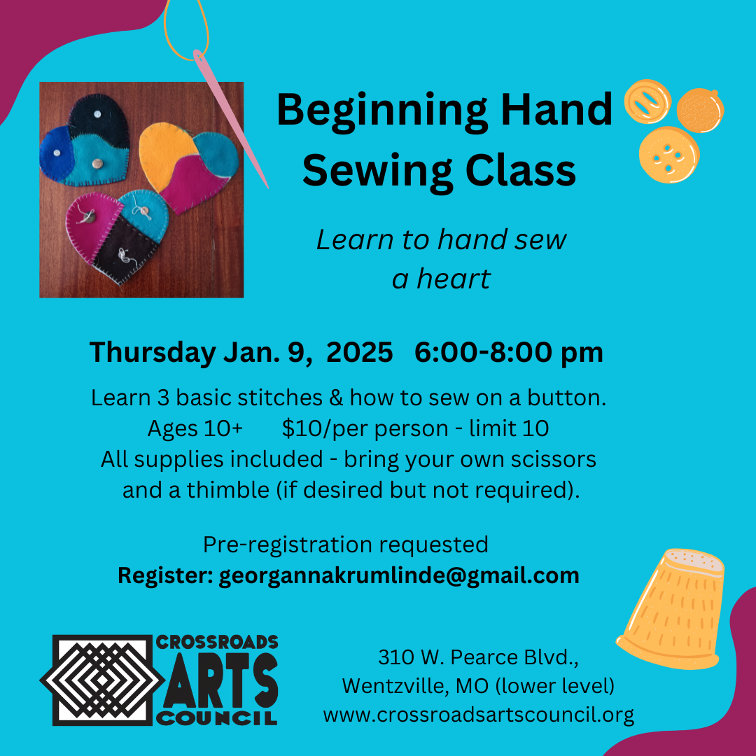 Beginning Hand Sewing Class